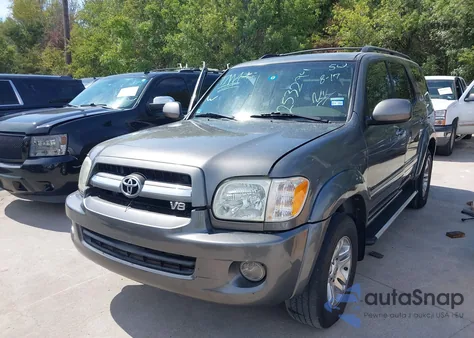 2005 Toyota Sequoia Limited V8 z USA, uszkodzony, nr VIN 5TDZT38AX5S253294